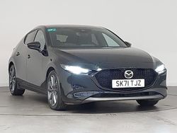 Black Used 2021 Mazda 3 Inclusive Hatchback | £15,498 (Fair price)