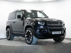 Black Used 2021 Land Rover Defender SUV | £37,500