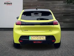 Yellow Used 2024 Peugeot e-208 GT Hatchback | £17,950 (Fair price)