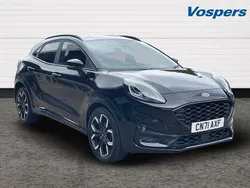 Black Used 2022 Ford Puma ST-Line X Hatchback | £15,250 (Fair price)