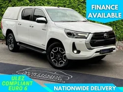 White Used 2021 Toyota HiLux Pickup | £20,495 (Good price)