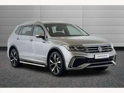 Pyrite silver Used 2023 VW Tiguan Allspace R-line SUV | £38,690 (Expensive)