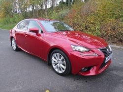 Red Used 2015 Lexus IS300h Executive Line Sedan | £11,250 (Super price)