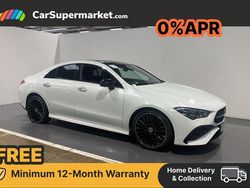 White Used 2023 Mercedes CLA200 AMG Line Premium Plus Coupe | £34,197