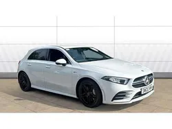 White Used 2020 Mercedes A35 AMG Executive Hatchback | £21,039 (Fair price)