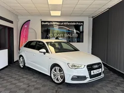 White Used 2013 Audi A3 Sportback S-Line Hatchback | £8,250 (Fair price)