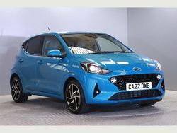 Blue Used 2022 Hyundai i10 Premium Hatchback | £14,495 (A bit pricey)