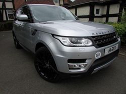 Silver Used 2014 Land Rover Range Rover Sport HSE SUV | £13,999 (Good price)