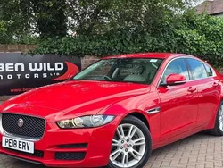 Red Used 2018 Jaguar XE Ingenium Sedan | £11,490 (Super price)