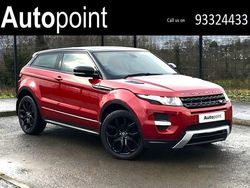 Red Used 2013 Land Rover Range Rover evoque Dynamic SUV | £9,990 (Fair price)