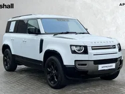 Metallic yulong white Used 2021 Land Rover Defender Dynamic SUV | £47,500 (Super price)