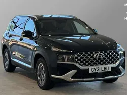 Black Used 2021 Hyundai Santa Fe Premium SUV | £25,802 (Fair price)
