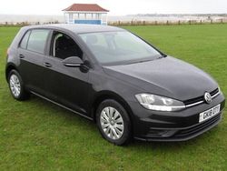 Black Used 2018 VW Golf VII S Hatchback | £12,495 (Fair price)