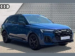 Blue New 2025 Audi Q7 Black Edition SUV | £63,426 (Good price)