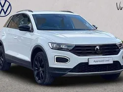 White Used 2021 VW T-Roc Black Edition SUV | £21,700 (Fair price)