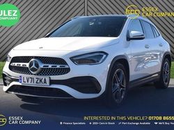 White Used 2021 Mercedes GLA220 AMG line SUV | £26,495 (Fair price)