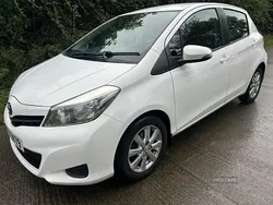 White Used 2013 Toyota Yaris Hatchback | £4,750 (Fair price)