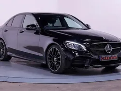 Black Used 2021 Mercedes C220 AMG line Sedan | £25,458 (Expensive)