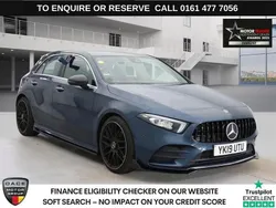Blue Used 2019 Mercedes A200 AMG Line Premium Hatchback | £19,890 (Fair price)