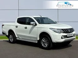 White Used 2018 Mitsubishi L200 Pickup | £10,995 (Fair price)