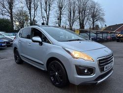 Silver Used 2014 Peugeot 3008 Allure Hatchback | £6,490 (A bit pricey)