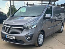 Grey Used 2018 Vauxhall Vivaro Sportive Van | £7,250 (Good price)