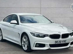 White Used 2020 BMW 420 Gran Coupé M Sport Coupe | £18,298 (Fair price)