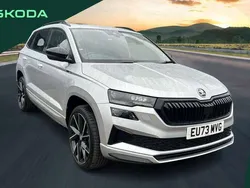 Silver Used 2023 Skoda Karoq SportLine SUV | £26,589 (Fair price)