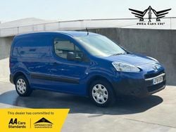Blue Used 2015 Peugeot Partner Van | £4,995 (Fair price)