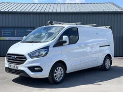 White Used 2022 Ford Transit Custom Limited Van | £15,450 (Good price)