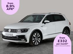 White Used 2020 VW Tiguan SEL SUV | £20,357 (Fair price)