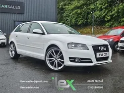White Used 2011 Audi A3 Sportback Design Hatchback | £4,250 (Fair price)