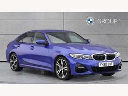 Blue Used 2020 BMW 330e M Sport Sedan | £18,250 (Fair price)