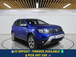 Blue Used 2020 Dacia Duster Prestige SUV | £9,299 (Fair price)