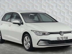 White Used 2022 VW Golf VIII Life Hatchback | £16,317 (Fair price)