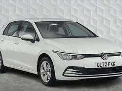 White Used 2022 VW Golf VIII Life Hatchback | £16,317 (Fair price)