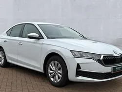 Moon white metallic Used 2024 Skoda Octavia SE Technology Hatchback | £19,490 (Fair price)