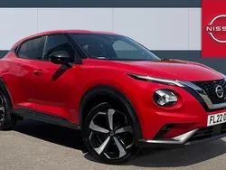 Red Used 2022 Nissan Juke Tekna SUV | £14,797 (Fair price)