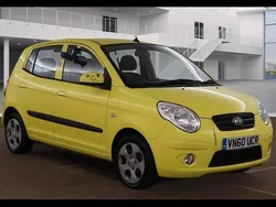 Yellow Used 2010 Kia Picanto 2 Hatchback | £1,999 (Good price)