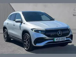 Silver Used 2021 Mercedes EQA250 AMG Line Premium SUV | £21,439 (Fair price)