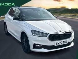 White Used 2022 Skoda Fabia Colour Edition Hatchback | £13,929 (Fair price)