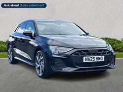Black Used 2025 Audi A3 Black Edition Hatchback | £31,818 (Expensive)