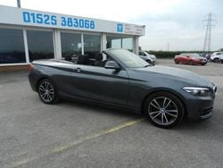 Grey Used 2018 BMW 218 Sport Line Cabriolet | £13,795 (Fair price)