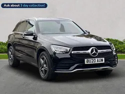 Black Used 2020 Mercedes GLC220 AMG line Estate | £19,320 (Fair price)