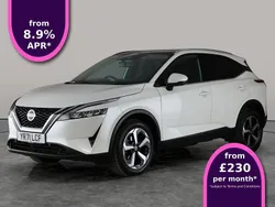 White Used 2021 Nissan Qashqai N-Connecta SUV | £16,545 (Fair price)