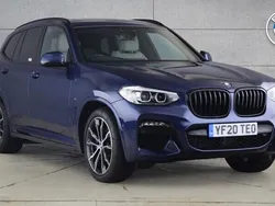 Blue Used 2020 BMW X3 M Sport SUV | £35,000 (Fair price)