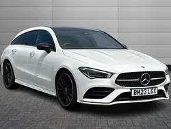 White Used 2023 Mercedes CLA180 AMG Line Premium Plus Sedan | £27,150 (Fair price)