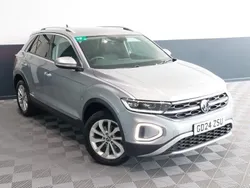 Silver Used 2024 VW T-Roc Style SUV | £23,998 (Fair price)
