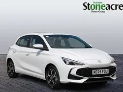 White New 2025 MG MG3 SE Hatchback | £15,295 (Good price)