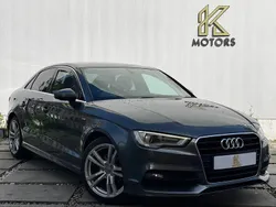 Grey Used 2015 Audi A3 S-Line Sedan | £7,950 (Fair price)